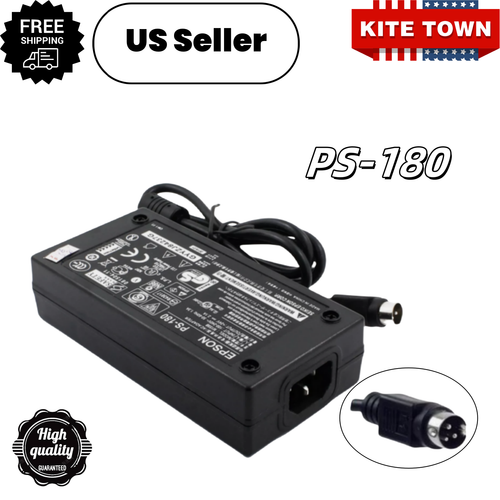 US Epson PS-180 AC Adapter Power Supply C8255343 M159B M159A TM Series Printers - 第 1/5 張圖片