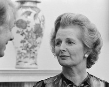 MARGARET THATCHER WITH JIMMY CARTER 8x10 GLOSSY PHOTO PRINT
