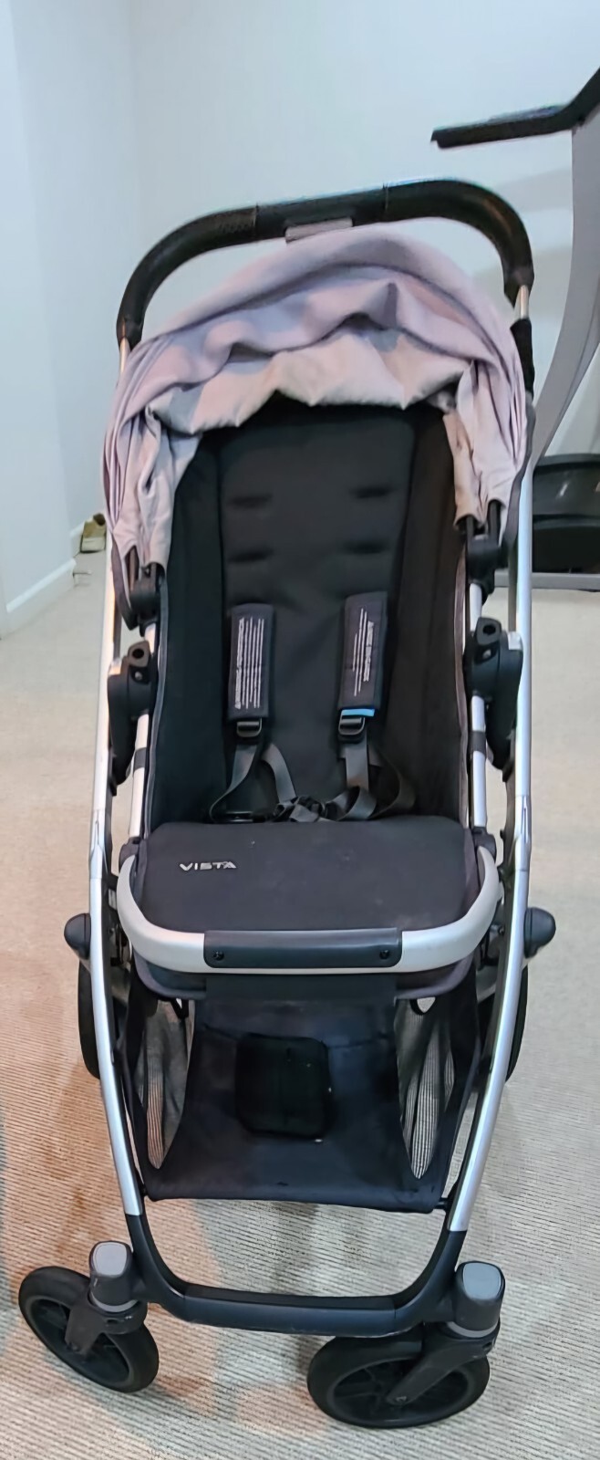 Uppababy vista v2 stroller -gray, 2019