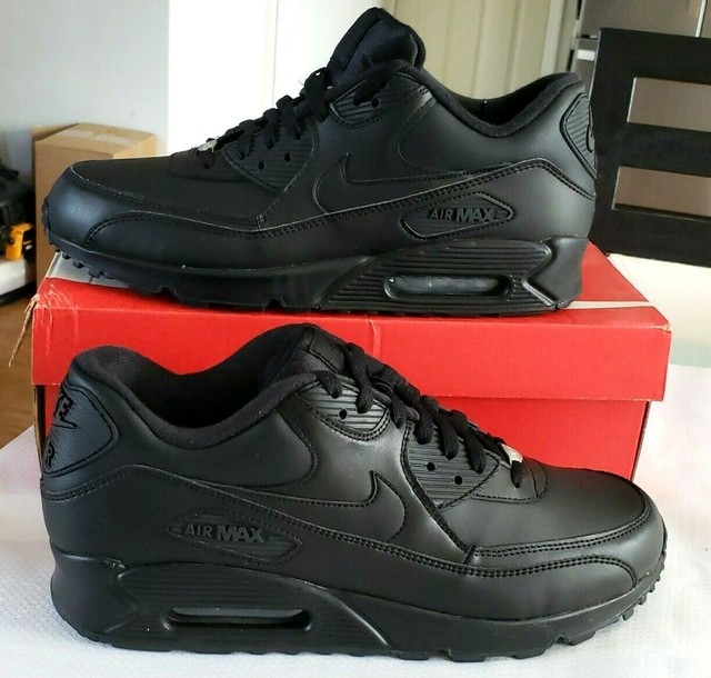 Size 11.5 - Nike Air Max 90 Black 2014 for sale online | eBay
