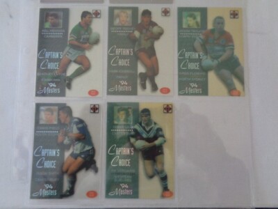Captain's Choice The '94 Masters Chase Set Set 5 Karten Sammelkarten