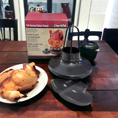 Char-Broil Self-Basting Chicken Roaster Model 4710 Oven Grill Accessory 2003