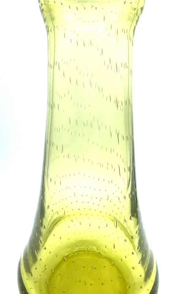 Antik WMF Perlora Glas Vase 30erJ - 40erJ schwer H 31,5 cm seltene Form + Farbe - Bild 4 von 4