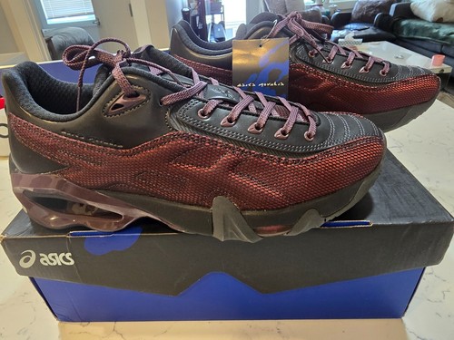 Size 10 - ASICS Kiko Kostadinov x Novalis Gel Teremoa Black Dahlia MENS NEW NIB