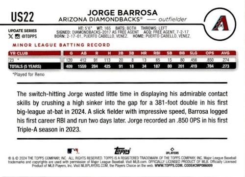 2024 TOPPS UPDATE 1-175 PICK YOUR CARDS TO COMPLETE YOUR SET - Picture 43 of 348