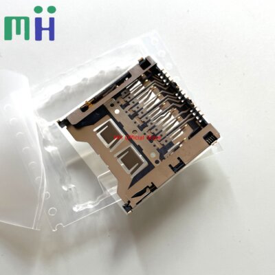 Original NEW For Nikon D3400 SD Memory Card Reader Connector Slot