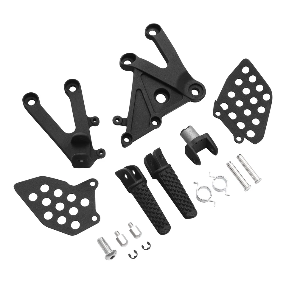 前骑手脚钉脚凳支架适合本田 CBR600RR 2003 - 2006 2005 — 第 2/4 张图片