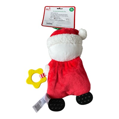 Magic Years Baby On The Go Activity Santa Crinkle Chew Teething