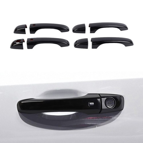 Smart Keyless Door Handle Covers Trims for 11-23 Chrysler 300/300C Glossy Black - Picture 1 of 12