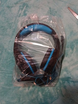 Bengoo G9000 Stereo Gaming Headset - For PS4 PC Xbox One Controller - Blue