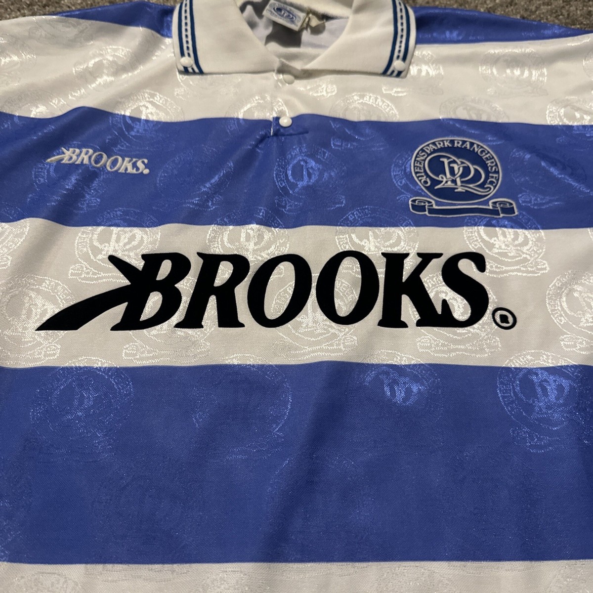 Vintage QPR Queens Park Rangers F.C. 1991-92 Home Shirt