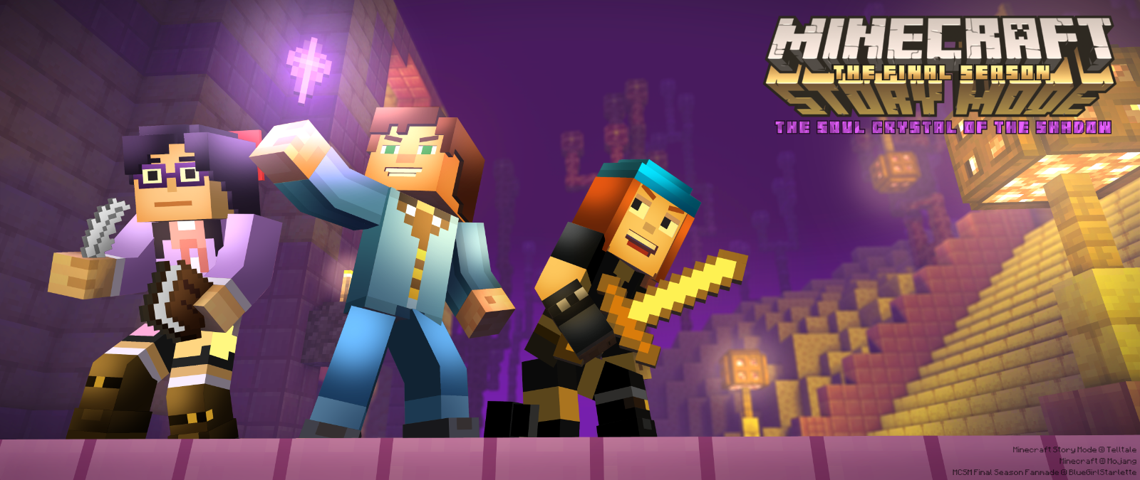 Minecraft Story Mode The Complete Adventure includes episodes 1-8 Games for  PC