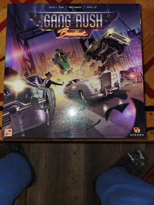 GANG RUSH BREAKOUT CMON Ankama Board Game 2016 NEW Sealed INSIDE