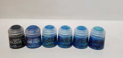 Citadel Layer + Base gemischte Farben 6 x 12ml/ 18.80eur (100ml/ 26.11eur)