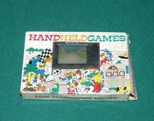 TIME ALARM MELODY HANDHELD VINTAGE PORTABLE VIDEO GAME