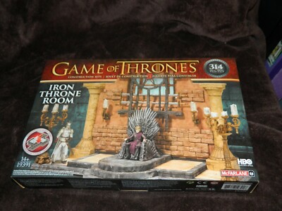 2015 McFarlane Game of Thrones Iron Throne Room 19391 NEW