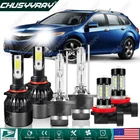 For Acura TSX 2009-2014 Combo HID/LED Headlight Hi / Lo Beam+Fog Bulbs Kit