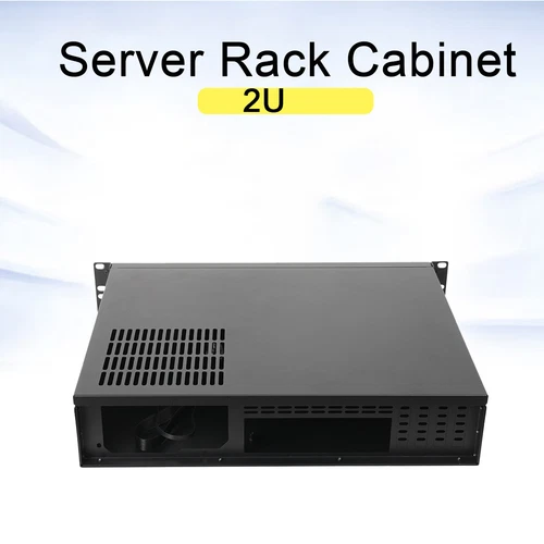 2U Rack Server Case Rackmount Supports Mini ITX and micro ATX (9.6“ x 9.6”) US