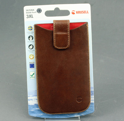 Krusell Sigtuna 3XL universelle Smartphonetasche für 4,3'' Coffee UP 987 DL15