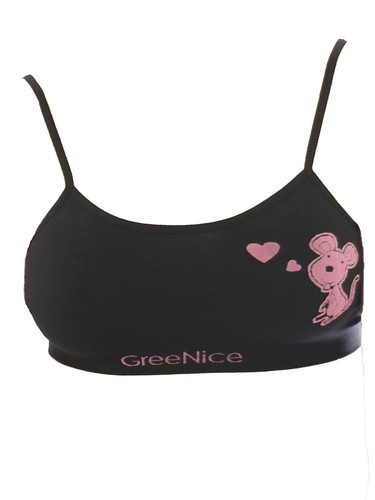 Girl Children Sports Bra Comfort Bustier Underwear Top 2302 - Picture 4 of 15