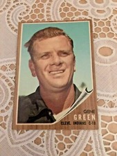 VINTAGE 1962 TOPPS GENE GREEN #78 EXMT OLD CLEVELAND INDIANS