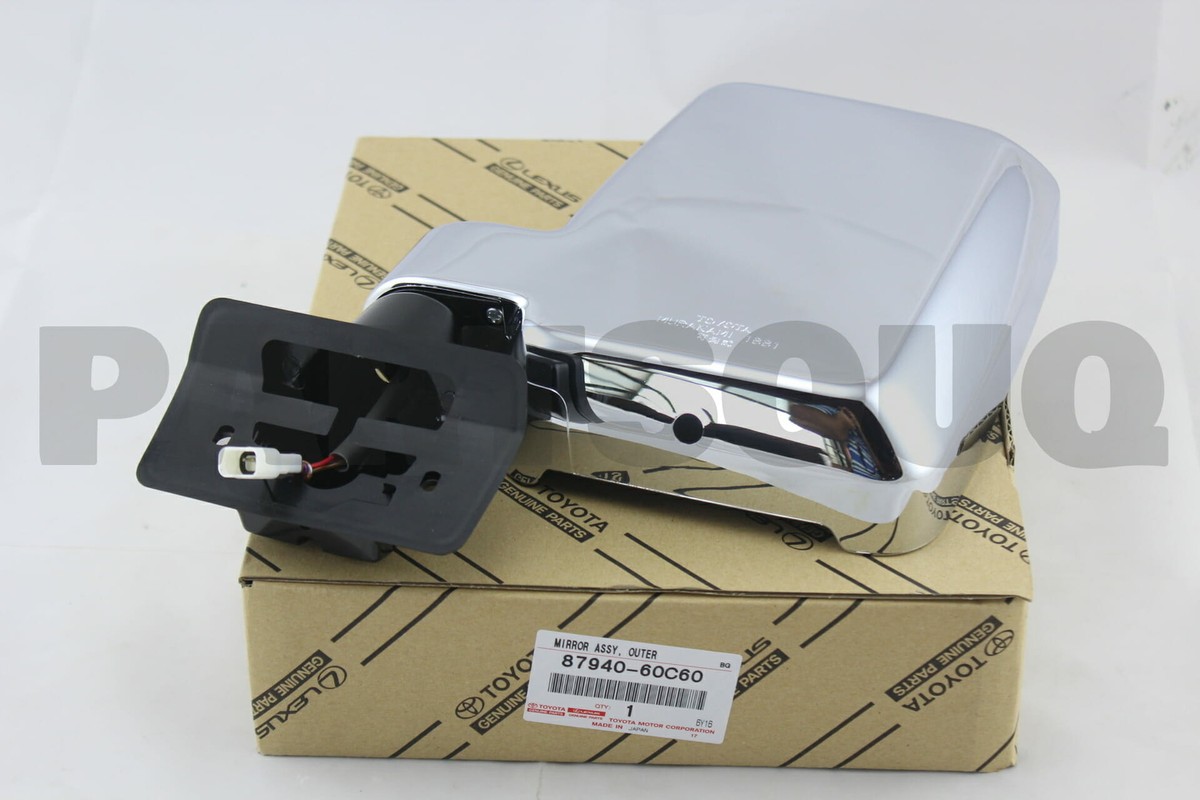 8794060C60 Genuine Toyota MIRROR ASSY, OUTER REAR VIEW, LH 87940