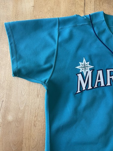 Vintage Russell Athletic Diamond Collection Seattle Mariners #24 Jersey Size 52 - Picture 6 of 24
