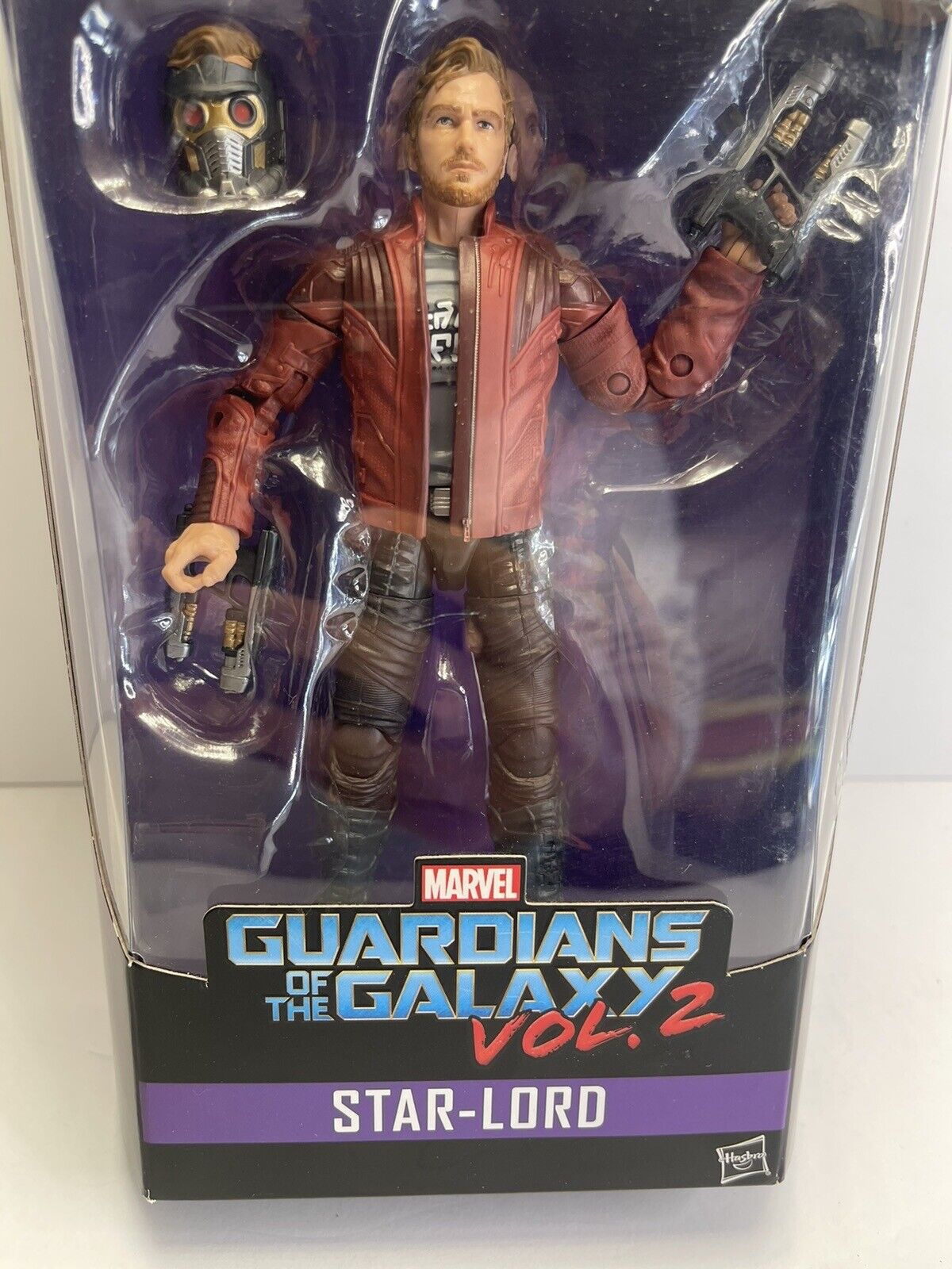 Marvel Legends Star Lord Guardians of the Galaxy Vol 2 Movie Chris Pratt  Action Figure Toy Review 