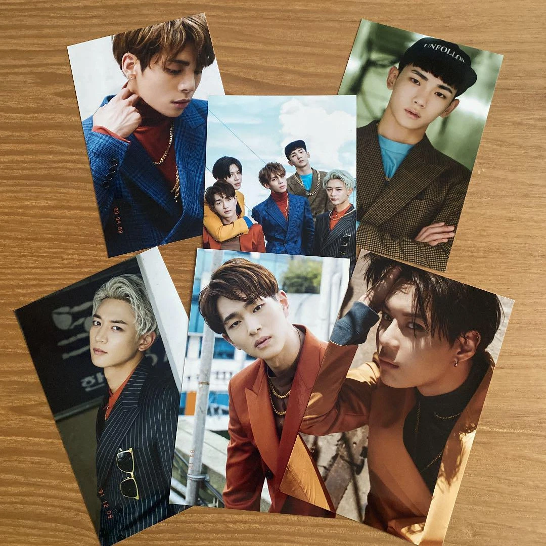 SHINee 1 of 1 Official Photo Complete 6 Set Jonghyun Taemin Minho Onew Key  | eBay