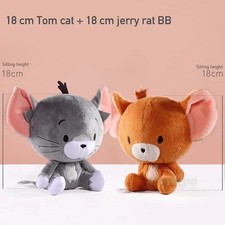 18cm Tuffy Doll Tom and Jerry Plush Toys Cute Tom Cat Throw Pillow Doll Tefie Mo