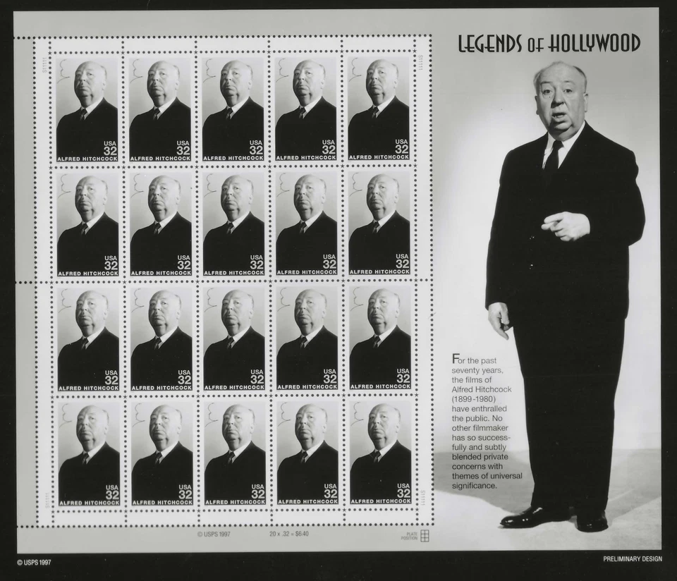 3 PHOTO ESSAYS + FDC FOLDER 1998 HITCHCOCK STAMP (3226) - Image 2 of 4