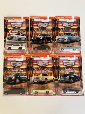 2021 Matchbox - Cadillac Series (Set Of 6)  Phase 2 **READ DESCRIPTION**