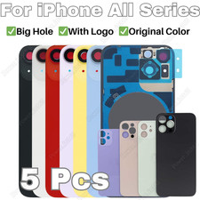 Back Glass Replacement For iPhone17 16 15 14 13 12 11 XS XR X 8 Rear Cover Lot
