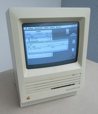 Apple Macintosh SE1/20 M5011, funktionsfähig, Inkl. Zubehör Tastatur, Maus