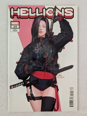 InHyuk Lee Psylocke Hellions #14 AAPI Heritage Variant Marvel 2021 NM Range