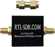 AM Reject High Pass Filter 2.6MHz RTL-SDR