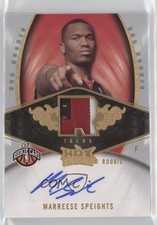 2008-09 Fleer Hot Prospects Rookie 21/399 Marreese Speights #120 Auto 0ex8