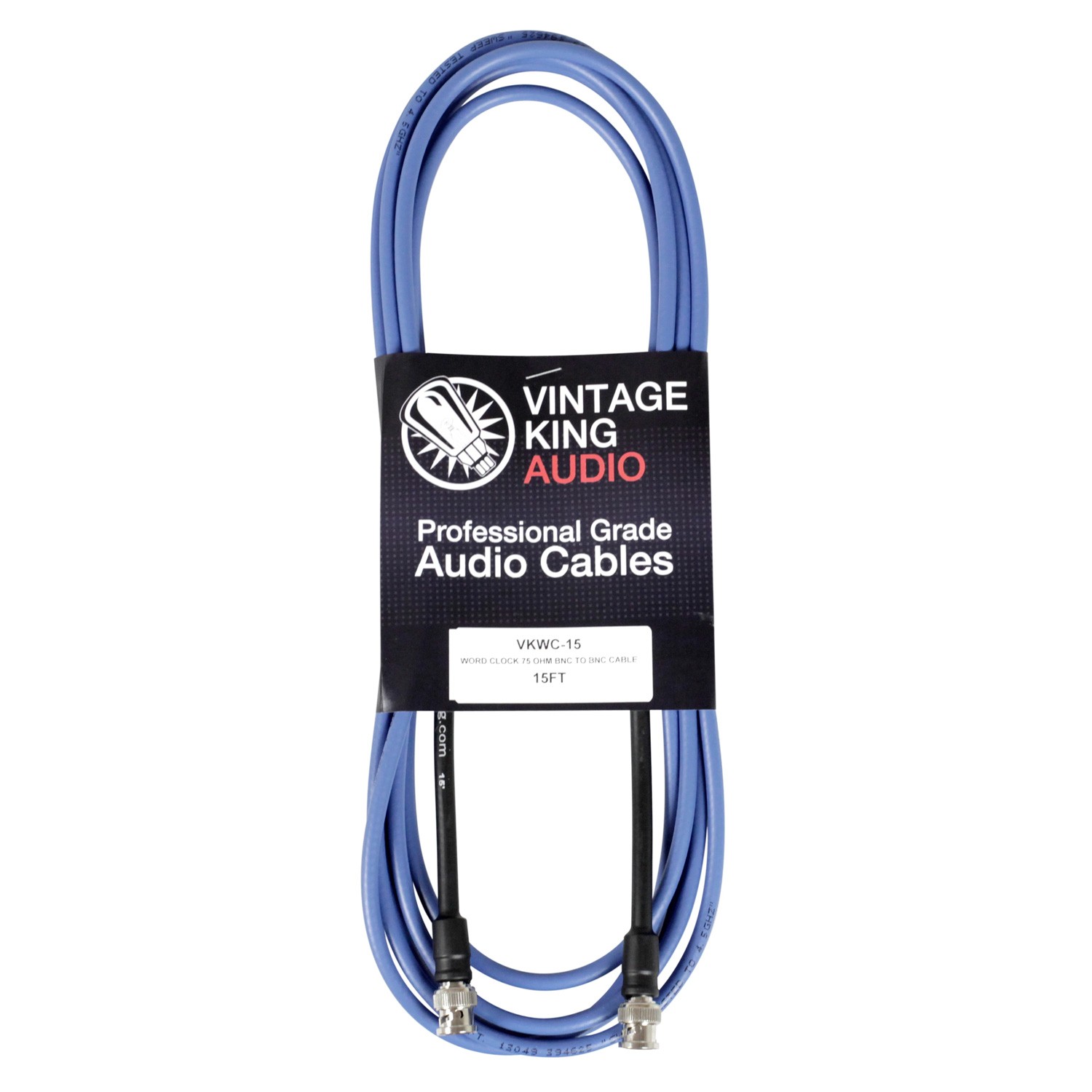 Кабель Vintage King Audio 70 Ом от BNC к цифровым часам Word Clock от BNC - 3 8590₽