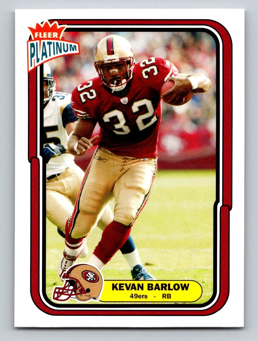 2004 Fleer Platinum #74 Kevan Barlow