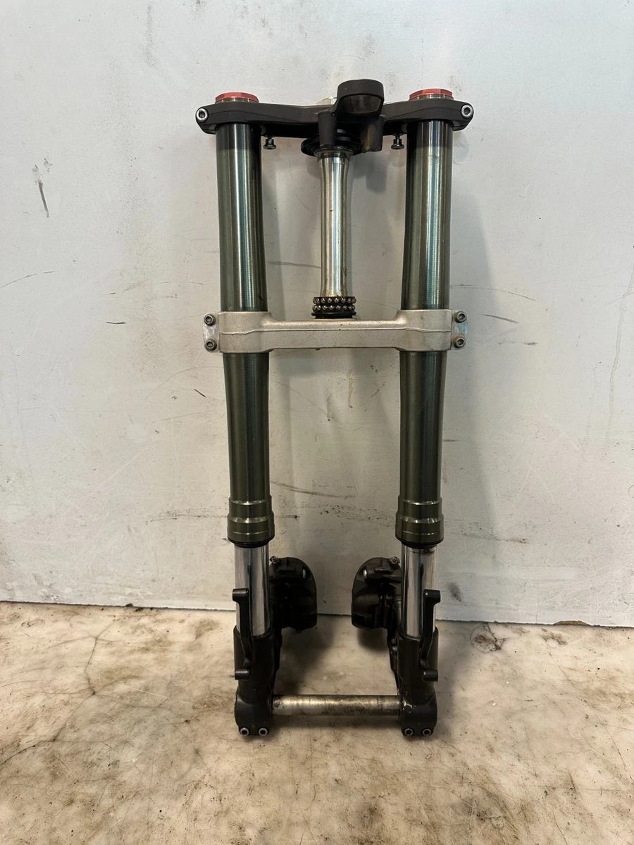 11-15 Kawasaki ZX10R NINJA FRONT END FORKS LEGS TUBES TRIPLE TREES