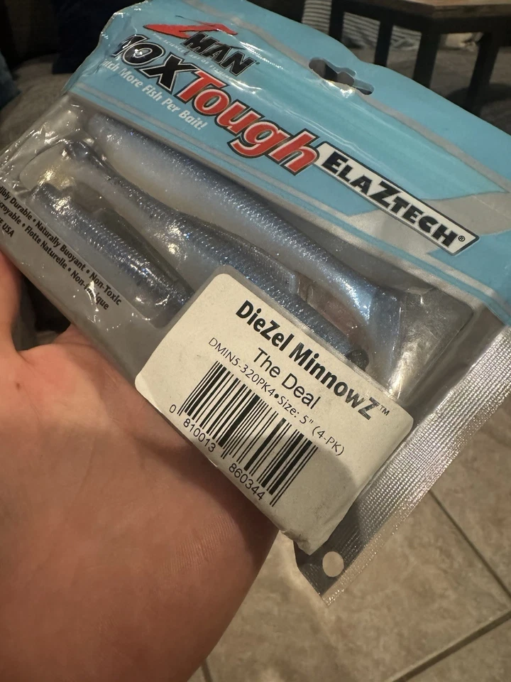 Paquete Z-Man - Diezel Minnowz, Kicker Crabz, Mag Swimz - GRAN VALOR Foto 4 de 4