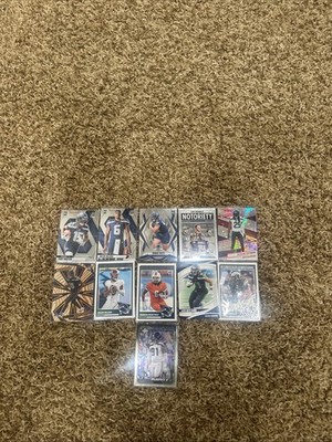 Seahawks 11 Card Lot Rookies and Inserts Parallels Jalen Milroe Tory Horton Etc.
