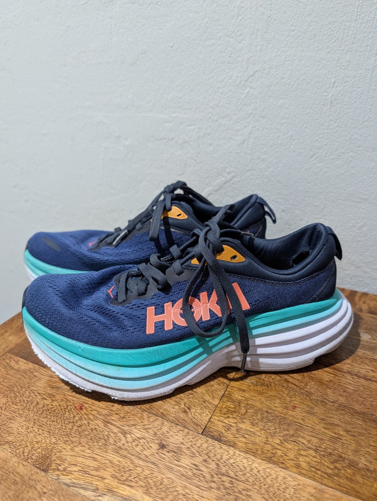 🔥 Hoka One One Women’s Bondi 8 Running Shoes 1127952 OSBB Outer Space Size 6.5B