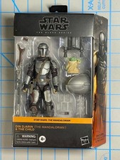 Star Wars The Black Series Din Djarin & The Child Action Figure Grogu Baby Yoda