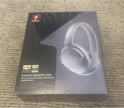 1MORE SonoFlow Active Noise Cancelling Headphones Bluetooth Headphones with L...