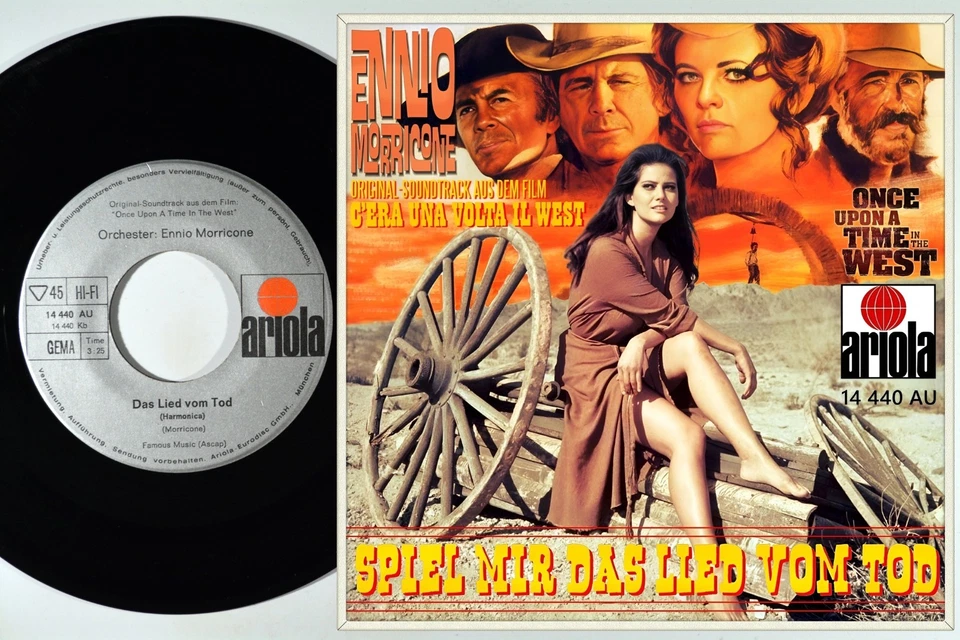 7" ENNIO MORRICONE Spiel mir das Lied vom Tod OST Once Upon A Time In The West - Bild 4 von 4