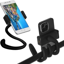 2 Pcs Stroller Phone Holder Portable Cell Phone Holder Stand Universal Stroll...