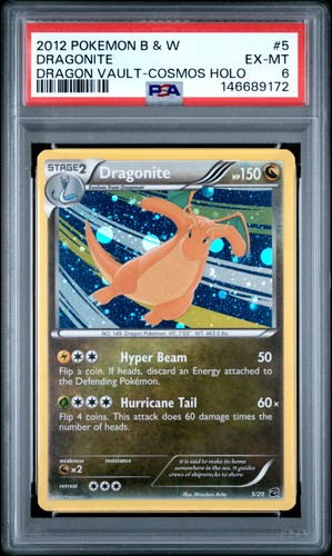 Dragonite graded PSA 6 for sale on eBay