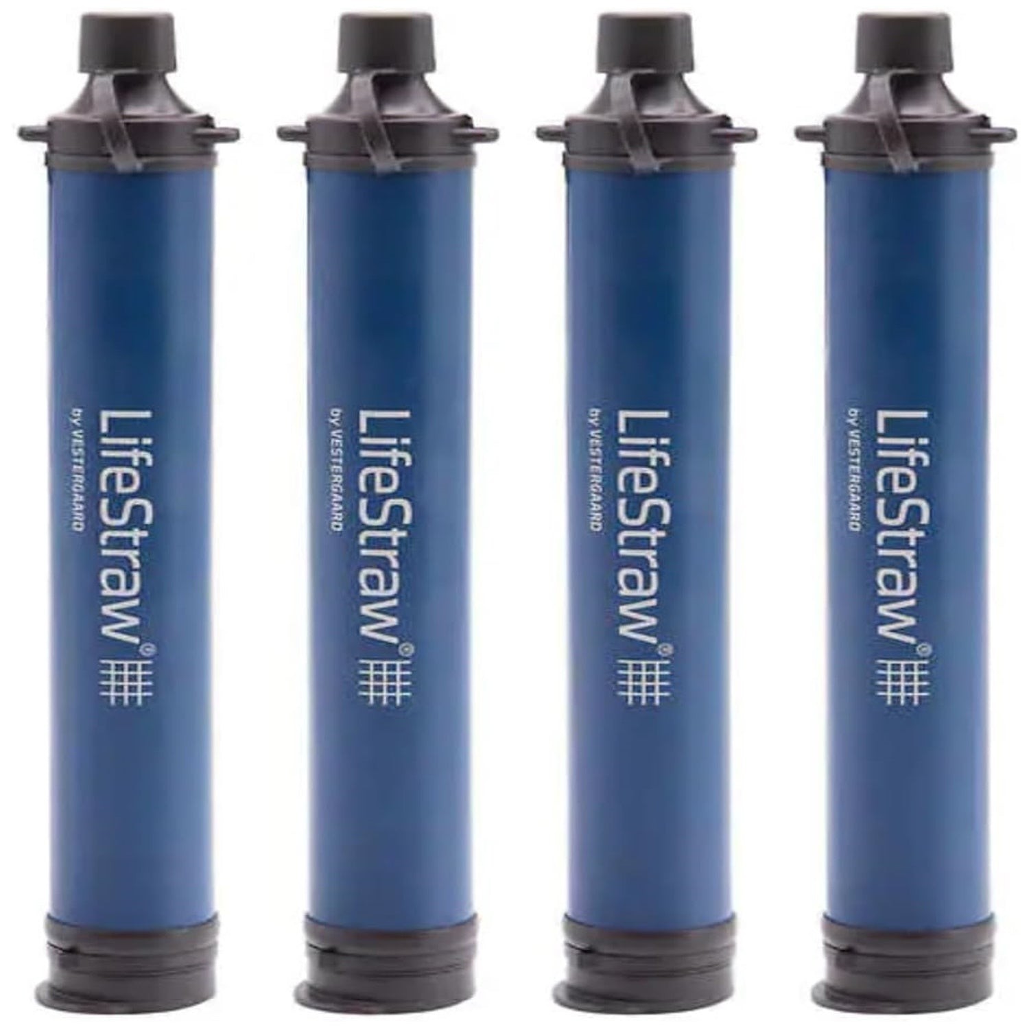 LifeStraw от Vestergaard - Темно-синий (4 упаковки) Для путешествий, походов, личных целей, кемпинга