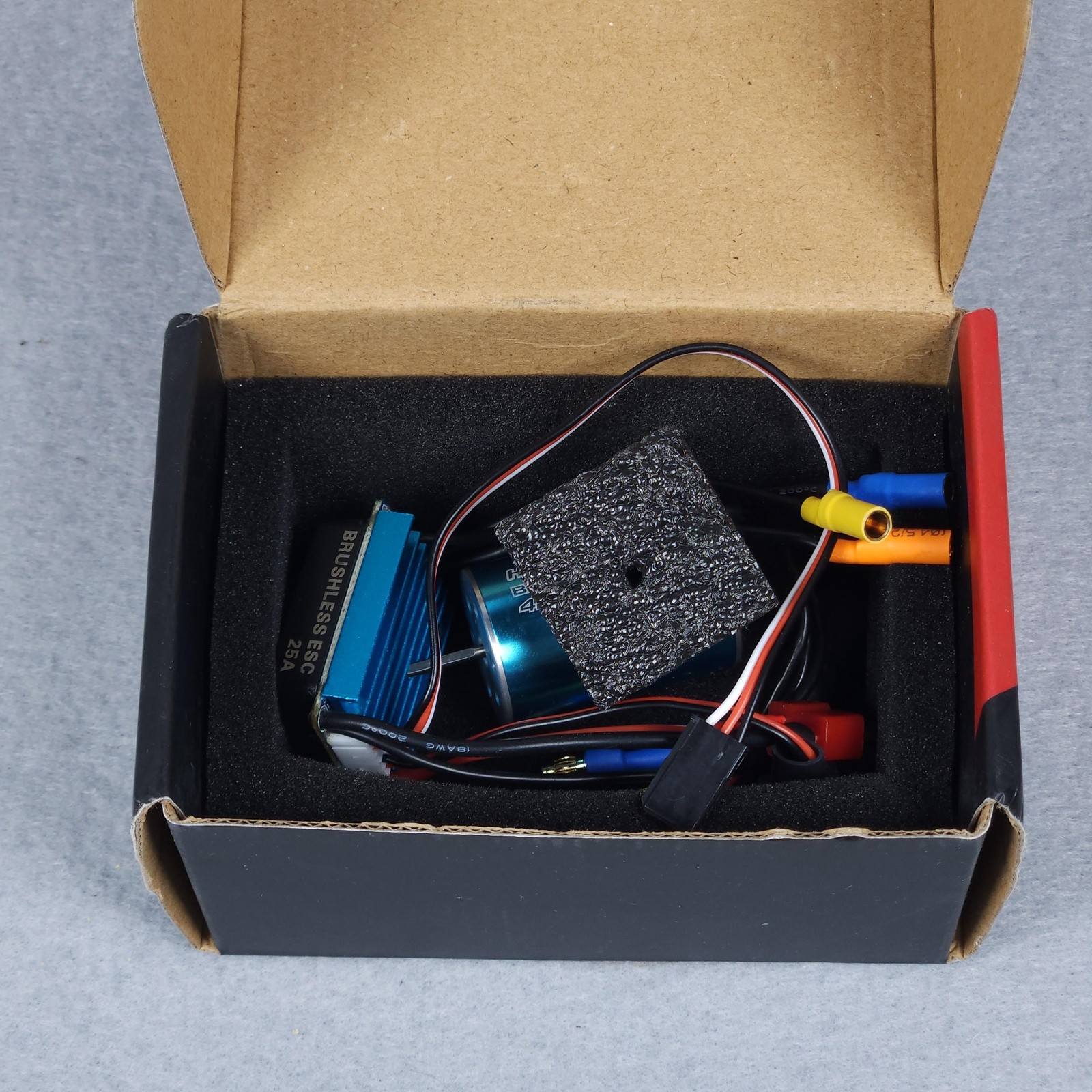 HobbyPark BL Motor 2435 4800KV 4 Poles & 25A Brushless ESC RC Car Truck Set